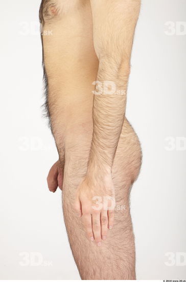 Forearm Whole Body Man Animation references Hairy Nude Casual Athletic Studio photo references