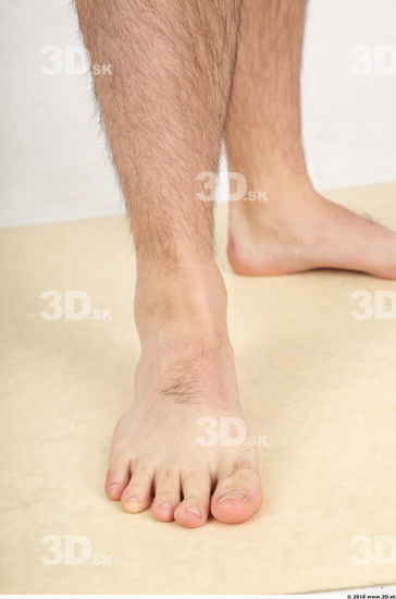 Foot Whole Body Man Animation references Nude Casual Athletic Studio photo references