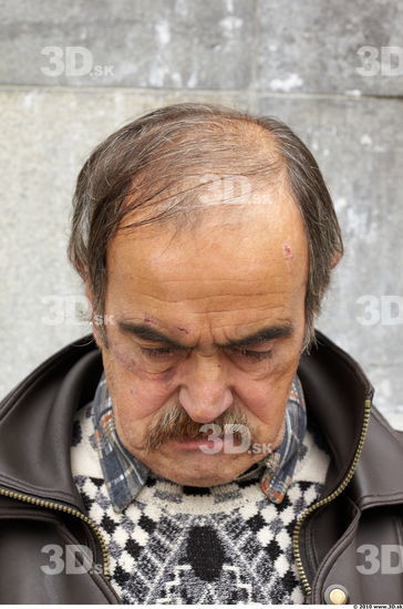 Head Man Casual Average Overweight Bearded Street photo references