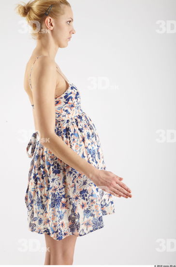 Whole Body Woman Animation references Casual Pregnant Female Studio Poses