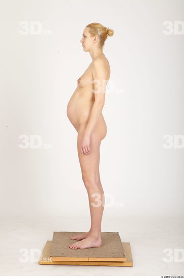 Whole Body Woman Animation references Nude Pregnant Studio photo references