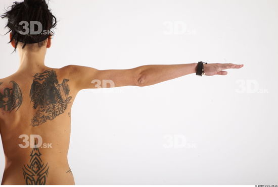 Arm Woman Animation references White Tattoo Nude Slim