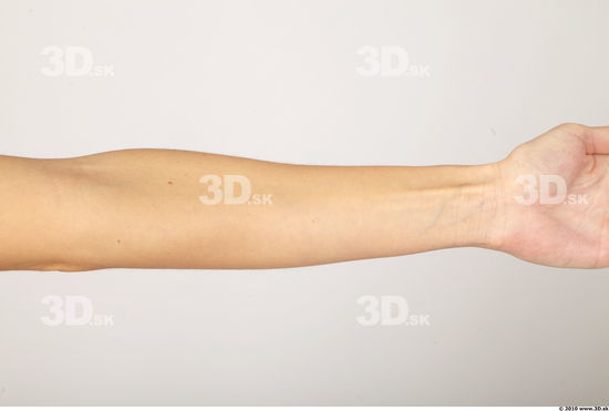 Forearm Whole Body Woman Animation references Nude Slim Studio photo references