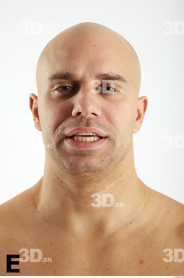 Face Phonemes Man White Chubby Bald