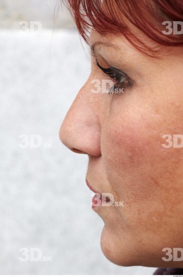 Nose Woman White Chubby