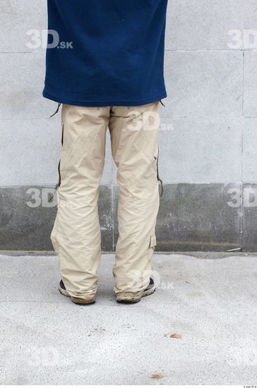 Leg Man White Casual Trousers Slim