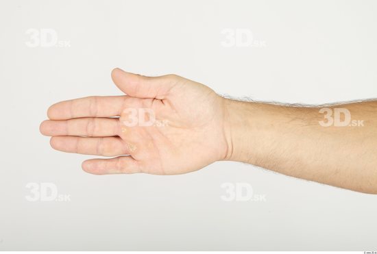 Hand Whole Body Man Casual Chubby Bald Studio photo references