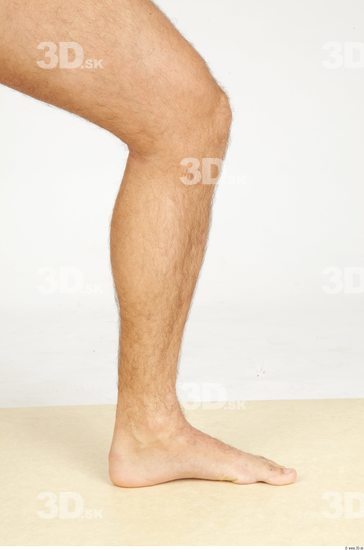 Calf Whole Body Man Nude Casual Chubby Bald Studio photo references