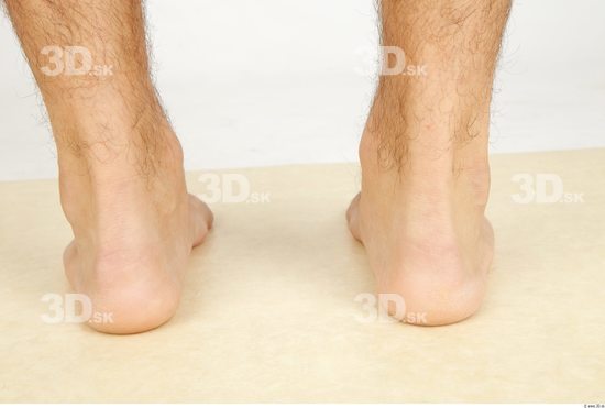 Foot Whole Body Man Nude Casual Chubby Bald Studio photo references