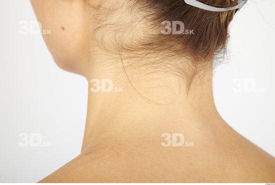 Neck Whole Body Woman Animation references Nude Casual Slim Studio photo references