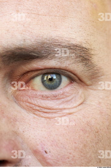 Eye Man White Chubby Wrinkles