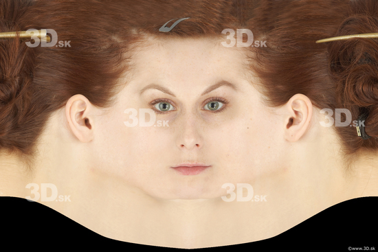 Head Woman White Head textures