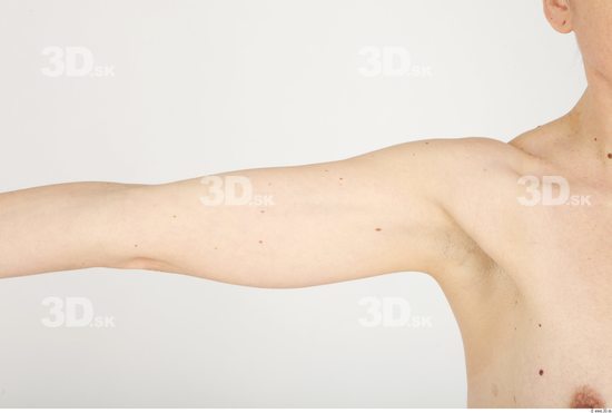 Arm Whole Body Woman Nude Slim Studio photo references