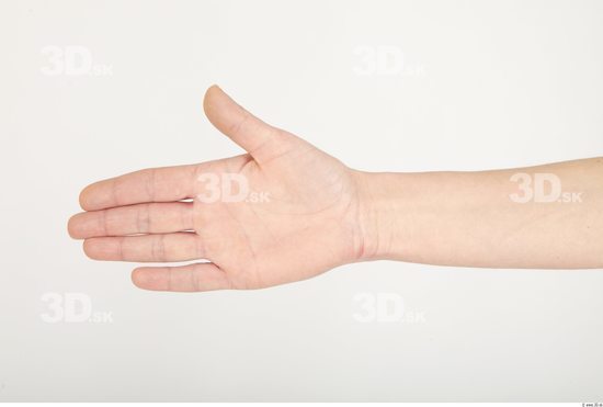 Hand Whole Body Woman Slim Studio photo references