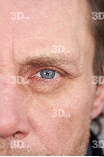 Eye Man White Slim Wrinkles