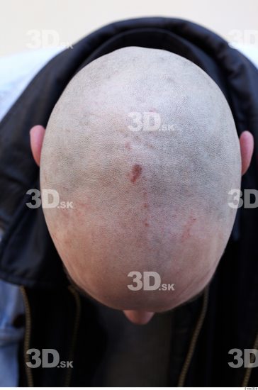 Head Man White Average Bald