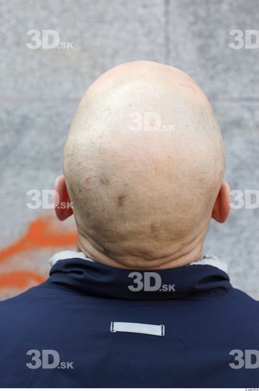 Hair Man White Athletic Bald