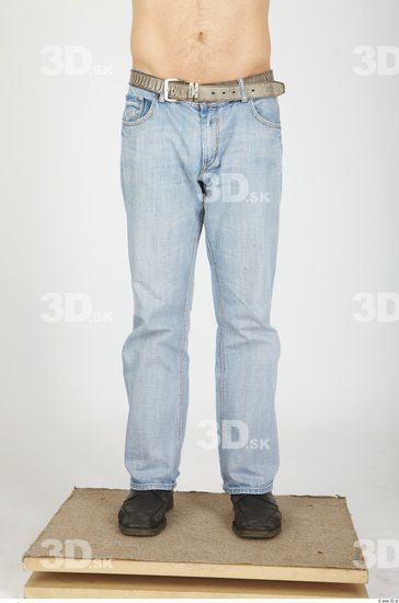 Leg Whole Body Man Animation references Casual Jeans Athletic Studio photo references