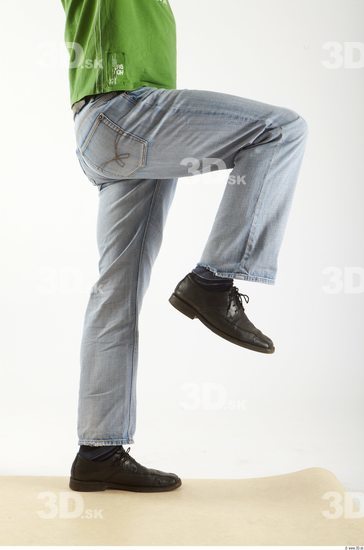 Leg Whole Body Man Casual Jeans Athletic Studio photo references