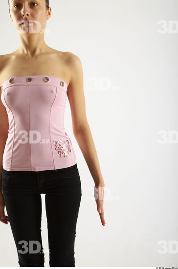 Arm Woman Animation references White Casual Slim Top