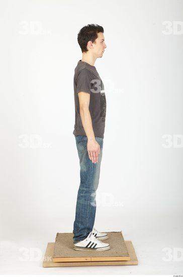 Whole Body Man Animation references Casual Slim Studio photo references