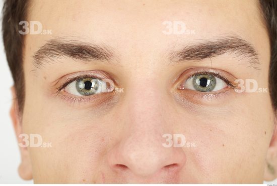 Eye Whole Body Man Animation references Casual Slim Studio photo references