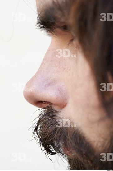 Nose Man White Average Bearded