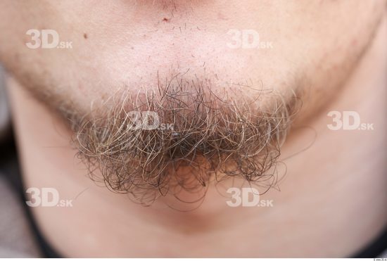 Neck Man White Average Bearded