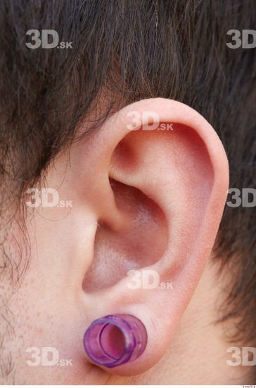 Ear Man White Jewel Average