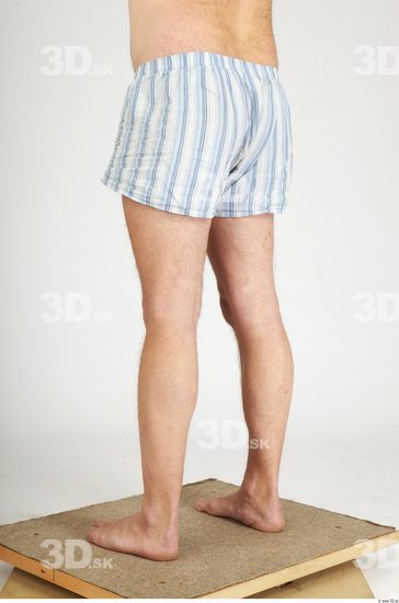 Leg Whole Body Man Animation references Hairy Casual Underwear Pants Overweight Studio photo references