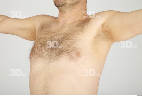 Chest Whole Body Man Animation references Hairy Nude Casual Overweight Studio photo references
