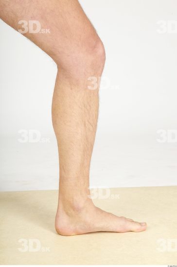 Calf Whole Body Man Animation references Hairy Nude Casual Overweight Studio photo references