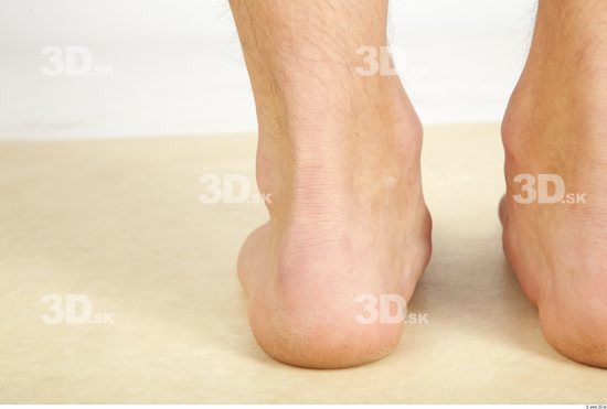 Foot Whole Body Man Animation references Nude Casual Overweight Studio photo references