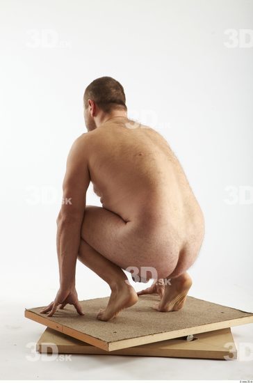 Whole Body Man Other White Nude Overweight