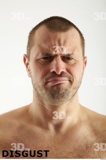 Face Emotions Man White Overweight