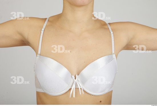 Chest Whole Body Woman Underwear Bra Slim Studio photo references