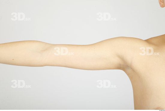 Arm Whole Body Woman Nude Slim Studio photo references