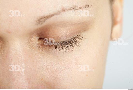 Eye Whole Body Woman Slim Studio photo references