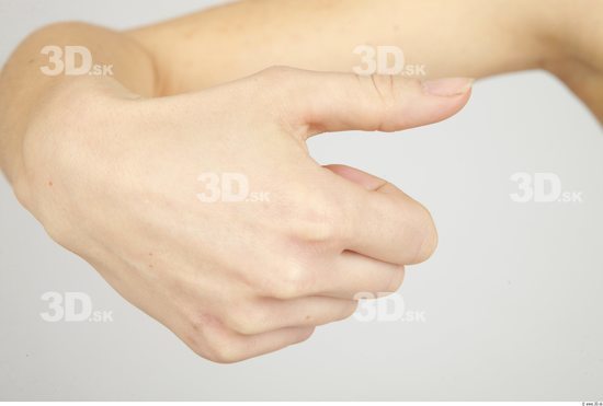 Fingers Whole Body Woman Slim Studio photo references