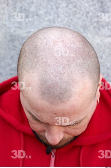 Head Man White Chubby Bald