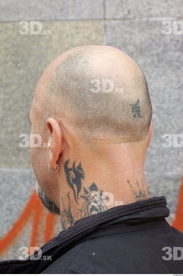 Head Man White Tattoo Average