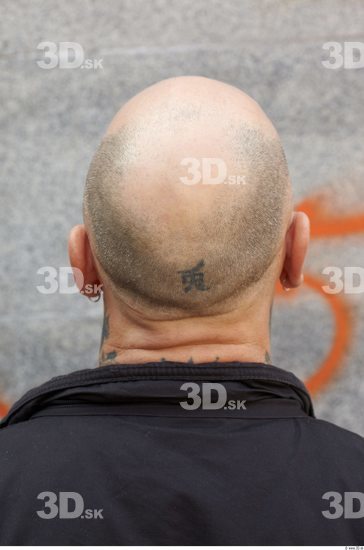 Head Man White Average Bald