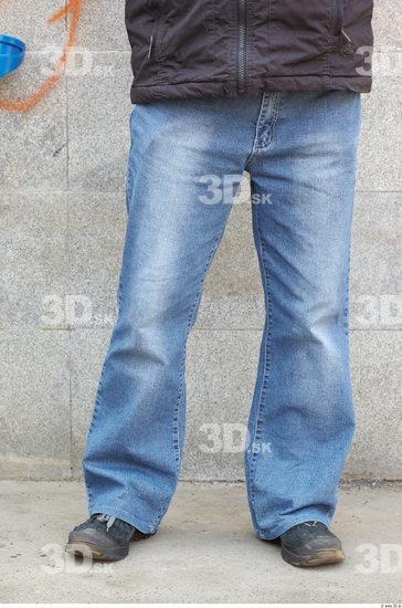 Leg Man White Casual Jeans Average