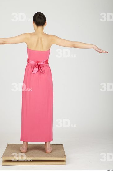 Whole Body Woman Animation references T poses Casual Formal Dress Slim Studio photo references