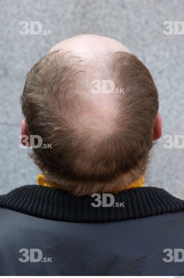 Head Hair Man White Casual Chubby Overweight Bald Street photo references