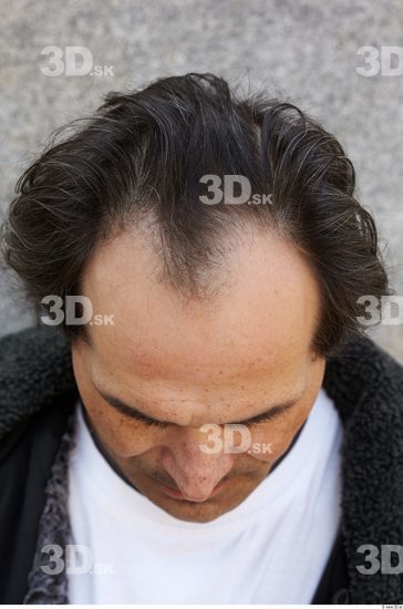 Head Hair Man Average Overweight Street photo references