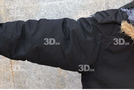 Head Man Casual Windbreaker Average Overweight Street photo references