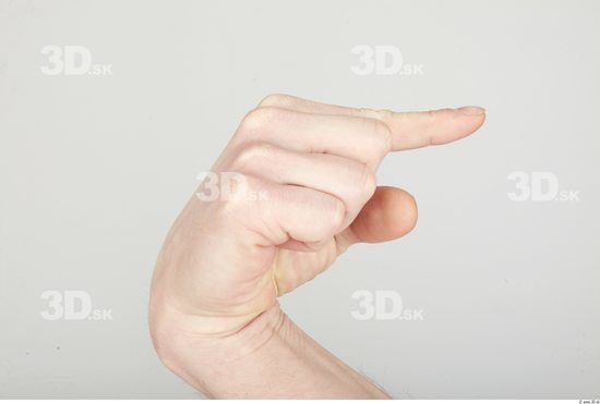 Fingers Whole Body Man Casual Slim Studio photo references