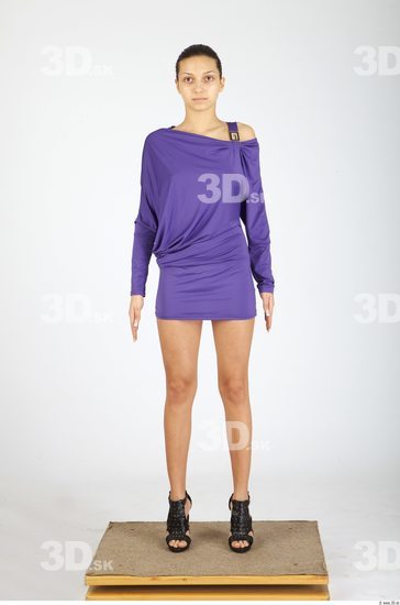 Whole Body Woman Animation references Formal Dress Slim Studio photo references