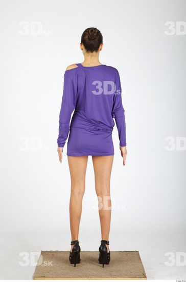 Whole Body Woman Animation references Formal Dress Slim Studio photo references